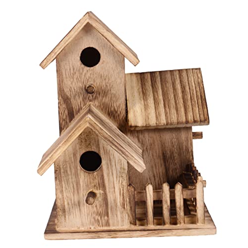FUNOMOCYA Garten-vogelschutz Handgefertigt Vogelhaus-bausatz Aus Holz Für Vögel Dekorationen FUNOMOCYA Garten-vogelschutz Handgefertigt Vogelhaus-bausatz Aus Holz Für Vögel Dekorationen von FUNOMOCYA