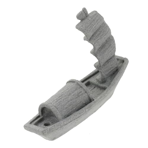 FUNOMOCYA Kunststeinboot Modell Dekoration Für Aquarium Heimdekoration Unterwasserornamente Bootsmodell Aquarium Dekor Landschaftsdekoration Zubehör FUNOMOCYA Kunststeinboot Modell Dekoration Für Aquarium Heimdekoration Unterwasserornamente Bootsmodell Aquarium Dekor Landschaftsdekoration Zubehör von FUNOMOCYA