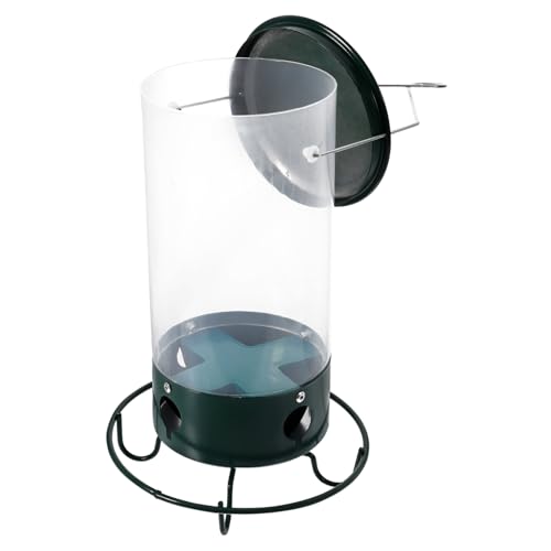 FUNOMOCYA Kunststoff Vögel Vogel Feeder Pole Eichhörnchen Garten Vogel Feeder Eisen Vögel Fütterung Werkzeug von FUNOMOCYA