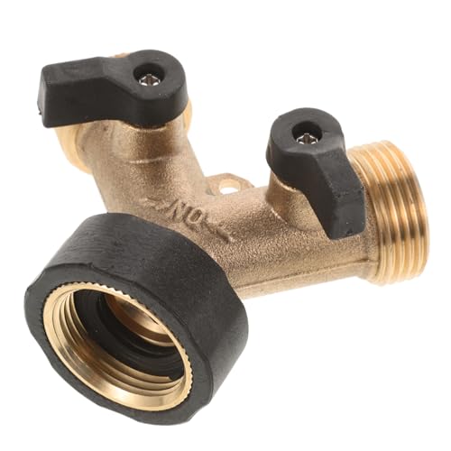 FUNOMOCYA Schlauchverteiler Kupferschlauchverteiler Schlauchadapter Für Garten Zweiwege-Adapter Mit Absperrventil Außenhahnanschluss Geeignet Für Gartenschlauch Wasserschlauch Und Diverse FUNOMOCYA Schlauchverteiler Kupferschlauchverteiler Schlauchadapter Für Garten Zweiwege-Adapter Mit Absperrventil Außenhahnanschluss Geeignet Für Gartenschlauch Wasserschlauch Und Diverse von FUNOMOCYA