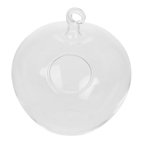 FUNOMOCYA Transparente Glasvase Apfelform Hängendes Terrarium Großes Aquarium Dekor für Büro Wohnzimmer Pflanzen Fischschale Schreibtischdeko FUNOMOCYA Transparente Glasvase Apfelform Hängendes Terrarium Großes Aquarium Dekor für Büro Wohnzimmer Pflanzen Fischschale Schreibtischdeko von FUNOMOCYA