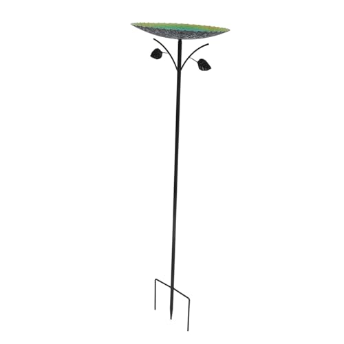 FUNOMOCYA Vogelbad Metallstecker Dekorative Wasserschale Für Garten Und Terrasse Geeignet Als Vogeltränke Und Futterstelle Für Kleine Vögel Peacock FUNOMOCYA Vogelbad Metallstecker Dekorative Wasserschale Für Garten Und Terrasse Geeignet Als Vogeltränke Und Futterstelle Für Kleine Vögel Peacock von FUNOMOCYA