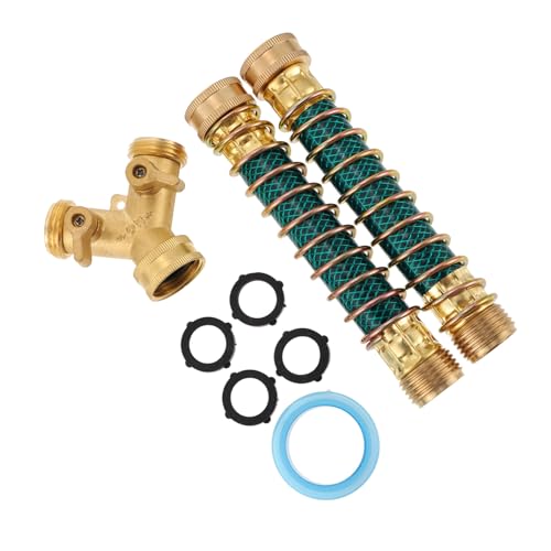 FUNOMOCYA Gartenschlauchverbinder Y-ventil-verteiler 1 Set Gartenschlauchadapter Für - Wasserhahn-verteiler Gartenzubehör von FUNOMOCYA