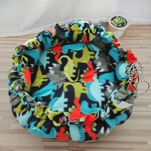 FUNZE 1 Stück Hundebett für kleine und mittelgroße Hunde, verstellbare Hundematte, Katzenkissen, runder Korb, Flauschige Sofaliege für Hunde, Heimtierbedarf FUNZE 1 Stück Hundebett für kleine und mittelgroße Hunde, verstellbare Hundematte, Katzenkissen, runder Korb, Flauschige Sofaliege für Hunde, Heimtierbedarf von FUNZE