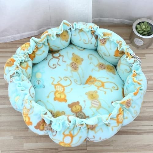 FUNZE 1 Stück Hundebett für kleine und mittelgroße Hunde, verstellbare Hundematte, Katzenkissen, runder Korb, Flauschige Sofaliege für Hunde, Heimtierbedarf FUNZE 1 Stück Hundebett für kleine und mittelgroße Hunde, verstellbare Hundematte, Katzenkissen, runder Korb, Flauschige Sofaliege für Hunde, Heimtierbedarf von FUNZE
