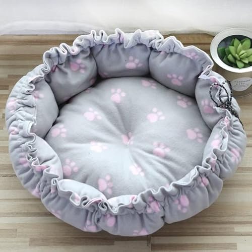 FUNZE 1 Stück Hundebett für kleine und mittelgroße Hunde, verstellbare Hundematte, Katzenkissen, runder Korb, Flauschige Sofaliege für Hunde, Heimtierbedarf FUNZE 1 Stück Hundebett für kleine und mittelgroße Hunde, verstellbare Hundematte, Katzenkissen, runder Korb, Flauschige Sofaliege für Hunde, Heimtierbedarf von FUNZE