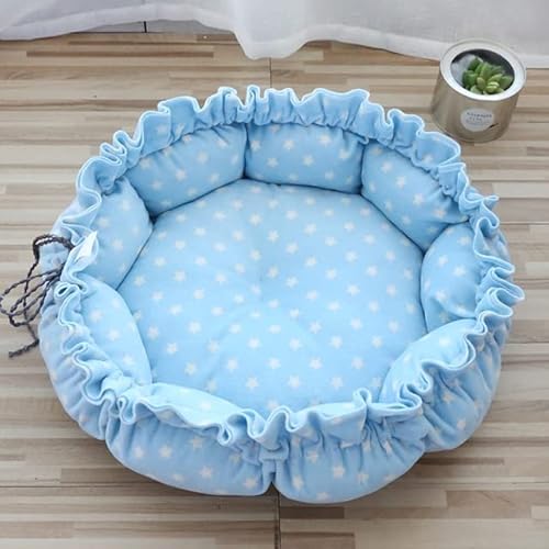 FUNZE 1 Stück Hundebett für kleine und mittelgroße Hunde, verstellbare Hundematte, Katzenkissen, runder Korb, Flauschige Sofaliege für Hunde, Heimtierbedarf FUNZE 1 Stück Hundebett für kleine und mittelgroße Hunde, verstellbare Hundematte, Katzenkissen, runder Korb, Flauschige Sofaliege für Hunde, Heimtierbedarf von FUNZE