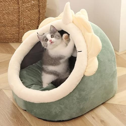 FUNZE 1 Stück Katzenbett Haus Zwinger Nest Runde Haustiere Schlafhöhle Kätzchenbetten Haustierkorb Gemütliches Kätzchen Liegekissen Katzenhaus Zelt Hundehaus FUNZE 1 Stück Katzenbett Haus Zwinger Nest Runde Haustiere Schlafhöhle Kätzchenbetten Haustierkorb Gemütliches Kätzchen Liegekissen Katzenhaus Zelt Hundehaus von FUNZE