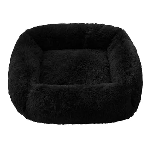 FUNZE Beruhigendes Hundebett Schlafmatte Winter Katzenbett Quadratische Kuschelbetten Weiches, Flauschiges Plüsch-Welpenkissen für kleine, mittelgroße Hunde und Katzen FUNZE Beruhigendes Hundebett Schlafmatte Winter Katzenbett Quadratische Kuschelbetten Weiches, Flauschiges Plüsch-Welpenkissen für kleine, mittelgroße Hunde und Katzen von FUNZE
