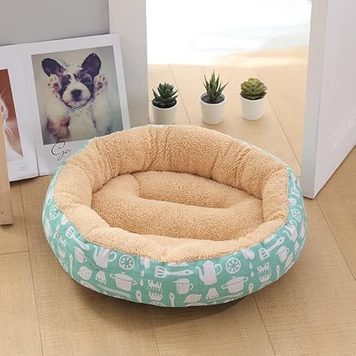 FUNZE Cotton Hundebett, Katzenbett, Teddy, Kleiner und mittelgroßer Hund, warmes Haustierbett, Hundeunterlage im Winter, Hundebett für kleine, mittelgroße Hunde FUNZE Cotton Hundebett, Katzenbett, Teddy, Kleiner und mittelgroßer Hund, warmes Haustierbett, Hundeunterlage im Winter, Hundebett für kleine, mittelgroße Hunde von FUNZE