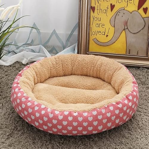 FUNZE Cotton Hundebett, Katzenbett, Teddy, Kleiner und mittelgroßer Hund, warmes Haustierbett, Hundeunterlage im Winter, Hundebett für kleine, mittelgroße Hunde FUNZE Cotton Hundebett, Katzenbett, Teddy, Kleiner und mittelgroßer Hund, warmes Haustierbett, Hundeunterlage im Winter, Hundebett für kleine, mittelgroße Hunde von FUNZE