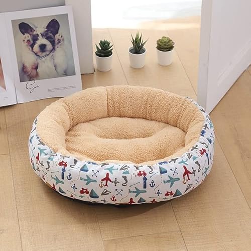 FUNZE Cotton Hundebett, Katzenbett, Teddy, Kleiner und mittelgroßer Hund, warmes Haustierbett, Hundeunterlage im Winter, Hundebett für kleine, mittelgroße Hunde FUNZE Cotton Hundebett, Katzenbett, Teddy, Kleiner und mittelgroßer Hund, warmes Haustierbett, Hundeunterlage im Winter, Hundebett für kleine, mittelgroße Hunde von FUNZE