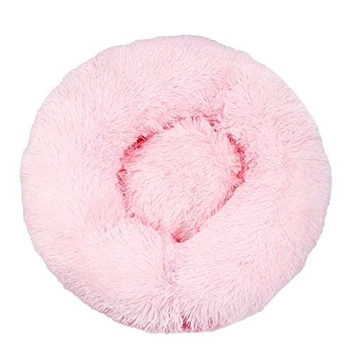 FUNZE Haustier-Hundebett, bequemer Donut-Schmuser, runder Hundehütte, ultraweich, waschbar, Hunde- und Katzenkissen, Bett, Winter, warmes Sofa FUNZE Haustier-Hundebett, bequemer Donut-Schmuser, runder Hundehütte, ultraweich, waschbar, Hunde- und Katzenkissen, Bett, Winter, warmes Sofa von FUNZE