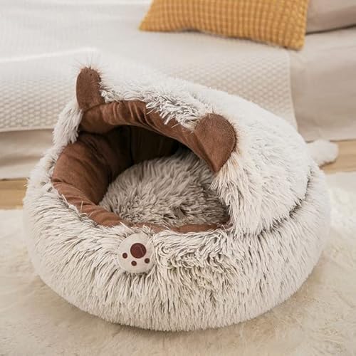 FUNZE Hundebett Katzenmatte Plüschhaus Sofa Weich Schlafender Haustierkorb Für Hunde Katzennest 2 In 1 Haustierbett Haustierkissen Liefert Katzenschalennest FUNZE Hundebett Katzenmatte Plüschhaus Sofa Weich Schlafender Haustierkorb Für Hunde Katzennest 2 In 1 Haustierbett Haustierkissen Liefert Katzenschalennest von FUNZE