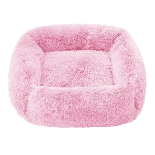 FUNZE Hundebetten Matten Superweiches Quadratisches Haustier Hundebett Katzenbett Plüsch Full Size Ruhiges Bett Bequemes Schlafartefakt Beruhigendes Bett FUNZE Hundebetten Matten Superweiches Quadratisches Haustier Hundebett Katzenbett Plüsch Full Size Ruhiges Bett Bequemes Schlafartefakt Beruhigendes Bett von FUNZE