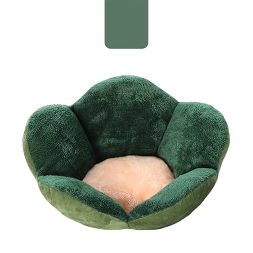 FUNZE Weiche Plüsch-Blumen-Hundebett-Matte für den Innenbereich, Welpensofa, Winter, warme Korbbetten für Hunde, kleine, mittelgroße, große Haustier-Schlafberuhigungsunterlage von FUNZE