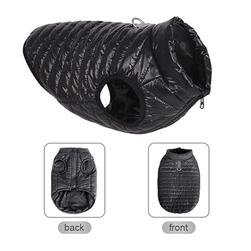 FUNZE Winter Warme Hundekleidung Hundejacke Für Kleine Mittelgroße Hunde wasserdichte Hundemantel Gepolsterte Kleidung Chihuahua Französische Bulldogge Outfits FUNZE Winter Warme Hundekleidung Hundejacke Für Kleine Mittelgroße Hunde wasserdichte Hundemantel Gepolsterte Kleidung Chihuahua Französische Bulldogge Outfits von FUNZE