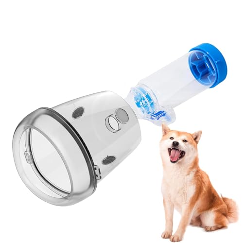 FURGUARD Abstandshalter für Inhalator für Hunde, Aerosolkammer für Hunde mit Sauerstoffmaske aus Silikon, für Erste Hilfe für Haustiere zu Hause und im Freien, für mittelgroße Hunde (M) von FURGUARD