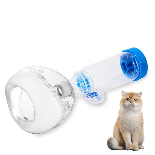 FURGUARD Abstandshalter für Katzeninhalator, für Katzen und kleine Hunde konzipiert, Aerosolkammer für Haustiere mit Silikonmaske, für Erste Hilfe für Haustiere zu Hause oder draußen(S) von FURGUARD