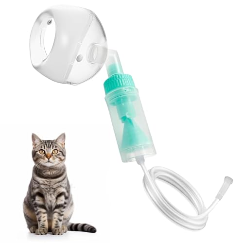 FURGUARD Cat Nebulizer Lying Cup and Cat Inhaler Mask, Pet Oxygen Mask for Cats, Puppies and Small Dogs (Nebulizer Device Not Included) (S) von FURGUARD