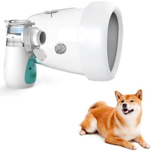 FURGUARD Hundevernebler, Hundevernebler und Inhalationsmaske, geräuscharm, für Hunde geeignet, Grün (M) von FURGUARD