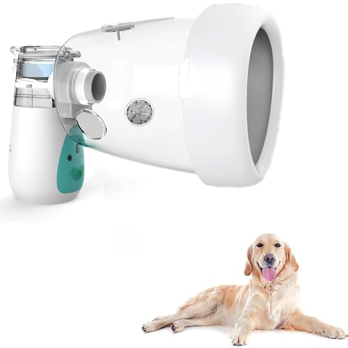 FURGUARD Hundevernebler, Hundevernebler und Inhalationsmaske, geräuscharm, für Hunde geeignet, Grün (L) von FURGUARD
