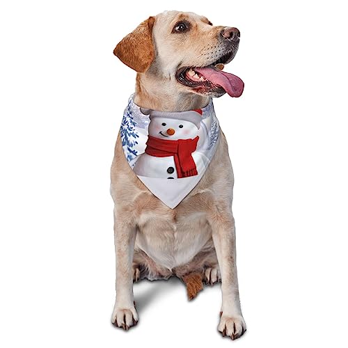 Niedlicher Schneemann Hund Bandana Niedlich Weich Waschbar Hund Schal Sommer Verstellbare Katze Halstuch Lätzchen Haustier Dreieckstuch Niedlicher Schneemann Hund Bandana Niedlich Weich Waschbar Hund Schal Sommer Verstellbare Katze Halstuch Lätzchen Haustier Dreieckstuch von FURLOU