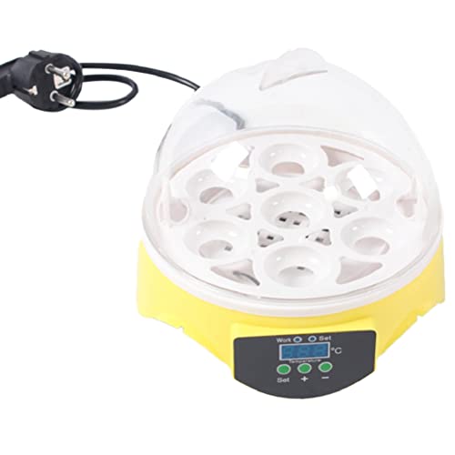 FURREN Mini-Zuchtgeräte-Inkubator, Digitaler Temperatur-Inkubator, Geflügel-Inkubator, EU-Stecker von FURREN