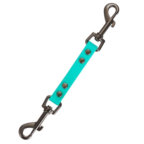 Hundehalsband-Sicherheitsclip, wasserdicht, Backup-Clip für alle Haustiere, Geschirr und Hundehalsband, doppelseitiger Verschluss für die Sicherheit des täglichen Spaziergangs/Trainings (Grün, 22,9 cm Hundehalsband-Sicherheitsclip, wasserdicht, Backup-Clip für alle Haustiere, Geschirr und Hundehalsband, doppelseitiger Verschluss für die Sicherheit des täglichen Spaziergangs/Trainings (Grün, 22,9 cm von FURSDOLY