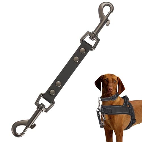 Hundehalsband-Sicherheitsclip, wasserdicht, Backup-Clip für alle Haustiere, Geschirr und Hundehalsband, doppelseitiger Verschluss für die Sicherheit des täglichen Spaziergangs/Trainings (Schwarz, 22,9 Hundehalsband-Sicherheitsclip, wasserdicht, Backup-Clip für alle Haustiere, Geschirr und Hundehalsband, doppelseitiger Verschluss für die Sicherheit des täglichen Spaziergangs/Trainings (Schwarz, 22,9 von FURSDOLY
