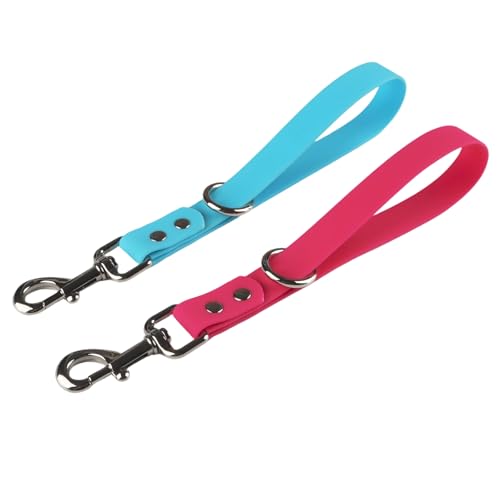 Kurze Hundeleine, wasserdichte Hundeleine, 25,4 cm, 1,9 cm, Traffic Pet Lead Training, Hundeleine, Griff, Haltegriff, Backup, Haustier-Auto-Leine für kleine, mittelgroße und große Hunde, Hot Pink und Kurze Hundeleine, wasserdichte Hundeleine, 25,4 cm, 1,9 cm, Traffic Pet Lead Training, Hundeleine, Griff, Haltegriff, Backup, Haustier-Auto-Leine für kleine, mittelgroße und große Hunde, Hot Pink und von FURSDOLY