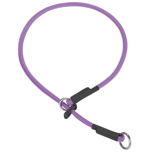 Martingale Hundehalsband – Hochfestes Nylon-Schlupfhalsband, Hundetrainingsseil mit federbelastetem, verstellbarem Stopper, keine Zugleine für kleine, mittelgroße und große Hunde (Hellviolett, 76,2 cm Martingale Hundehalsband – Hochfestes Nylon-Schlupfhalsband, Hundetrainingsseil mit federbelastetem, verstellbarem Stopper, keine Zugleine für kleine, mittelgroße und große Hunde (Hellviolett, 76,2 cm von FURSDOLY