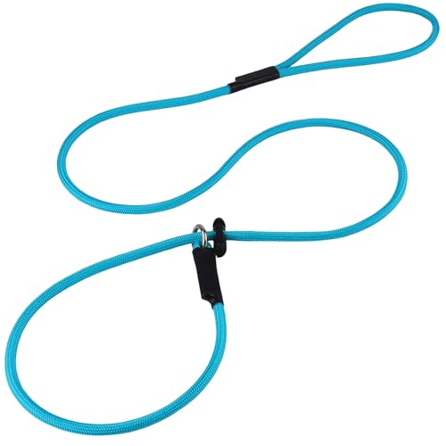 Retrieverleine Hundeleine – 1,6 cm Nylonseil, kein Ziehen, Trainingsleine mit Stopper, Rutschseil für Spaziergänge und Korrektur, 1,27 m, 1,5 m, 1,8 m, Kontrollleine für mittelgroße und große Hunde Retrieverleine Hundeleine – 1,6 cm Nylonseil, kein Ziehen, Trainingsleine mit Stopper, Rutschseil für Spaziergänge und Korrektur, 1,27 m, 1,5 m, 1,8 m, Kontrollleine für mittelgroße und große Hunde von FURSDOLY