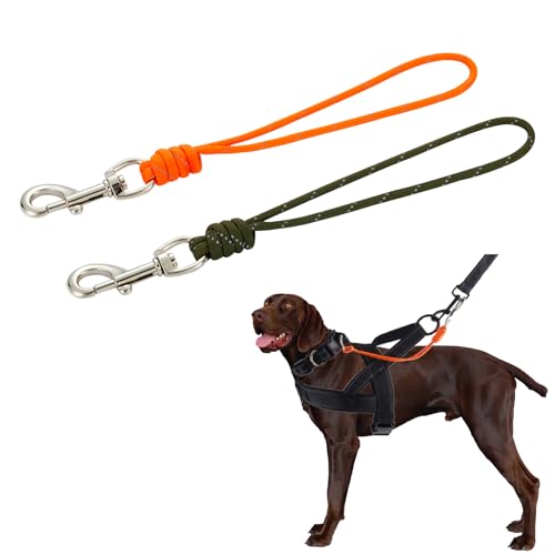 Sicherheitshalsband-Clip für Haustiere, 22,9 cm, Ersatzhalsband-Clips, 453,6 kg, 5/32 Zoll, dünne Paracord-Sicherheitsgurte, leicht, hohe Zugkraft, reflektierendes Design für Geschirr und alle von FURSDOLY
