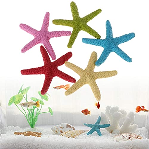Aquarium-Dekoration Seestern von Furu, Kunstharz, 5 Stück Aquarium-Dekoration Seestern von Furu, Kunstharz, 5 Stück von FURU