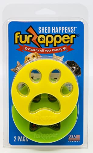 FURZAPPER 2 Pack Pet Hair Remover for Washer and Dryer Pack of 2, 70cc, gelb, 4867 FURZAPPER 2 Pack Pet Hair Remover for Washer and Dryer Pack of 2, 70cc, gelb, 4867 von FURZAPPER