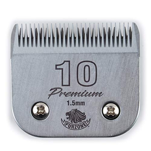 Furzone Detachable Blade - Size 10 Blade 1/16", Made of Extra Durable Japanese Steel, Compatible with Most Oster, Wahl A5 Clippers Furzone Detachable Blade - Size 10 Blade 1/16", Made of Extra Durable Japanese Steel, Compatible with Most Oster, Wahl A5 Clippers von FURZONE