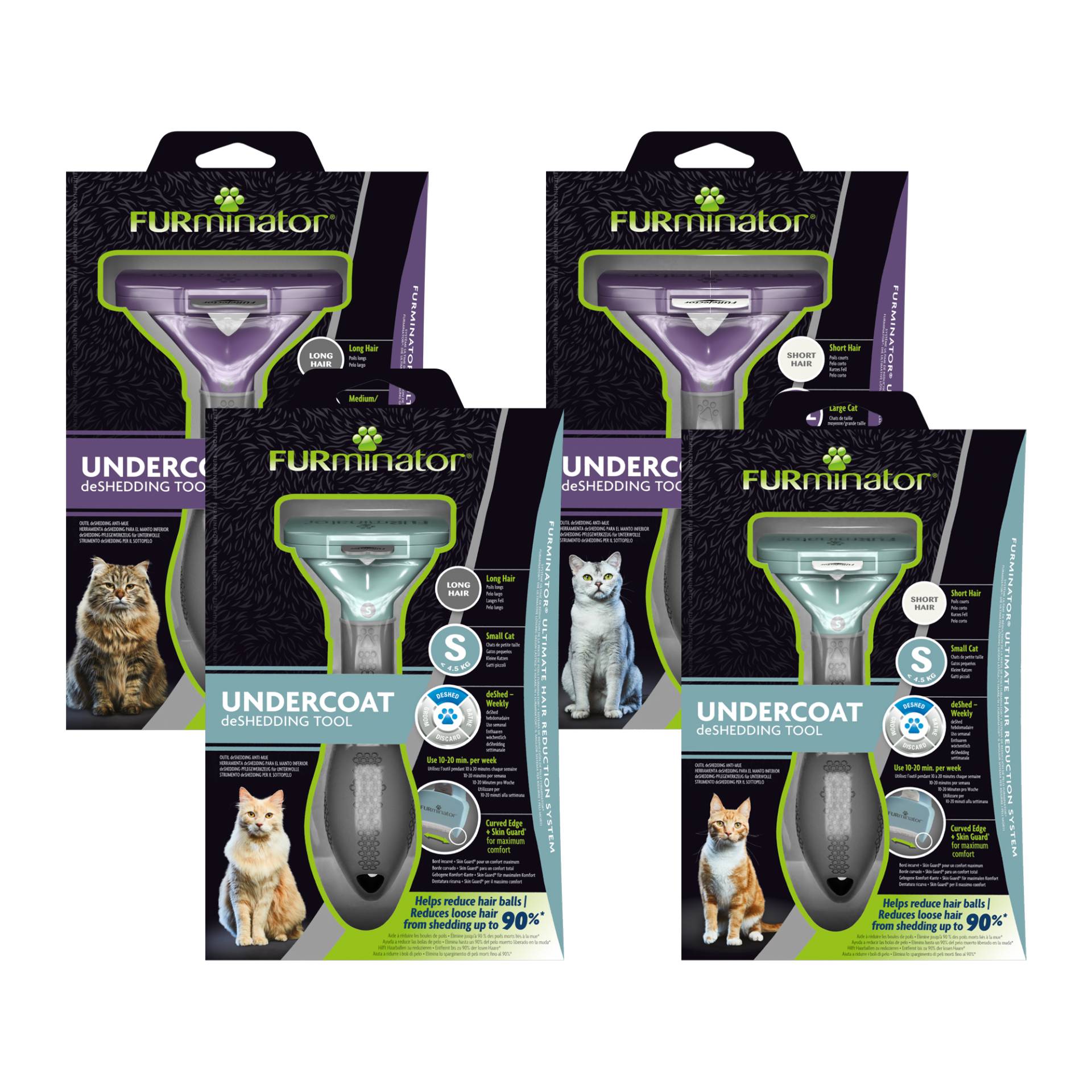 FURminator Katze Long Hair - S FURminator Katze Long Hair - S von FURminator