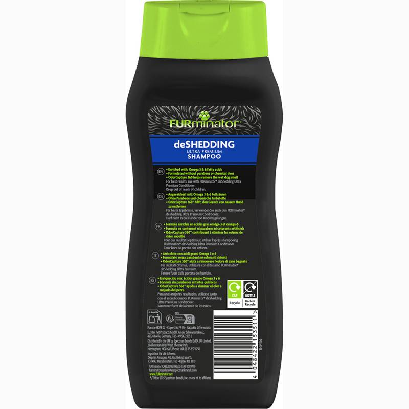FURminator deShedding Ultra Premium Shampoo - 473 ml von FURminator