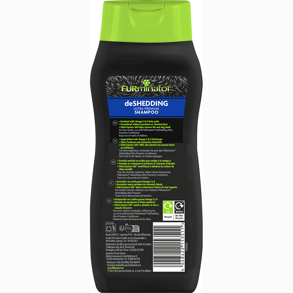 FURminator deShedding Ultra Premium Shampoo - Sparpaket: 2 x 473 ml FURminator deShedding Ultra Premium Shampoo - Sparpaket: 2 x 473 ml von FURminator