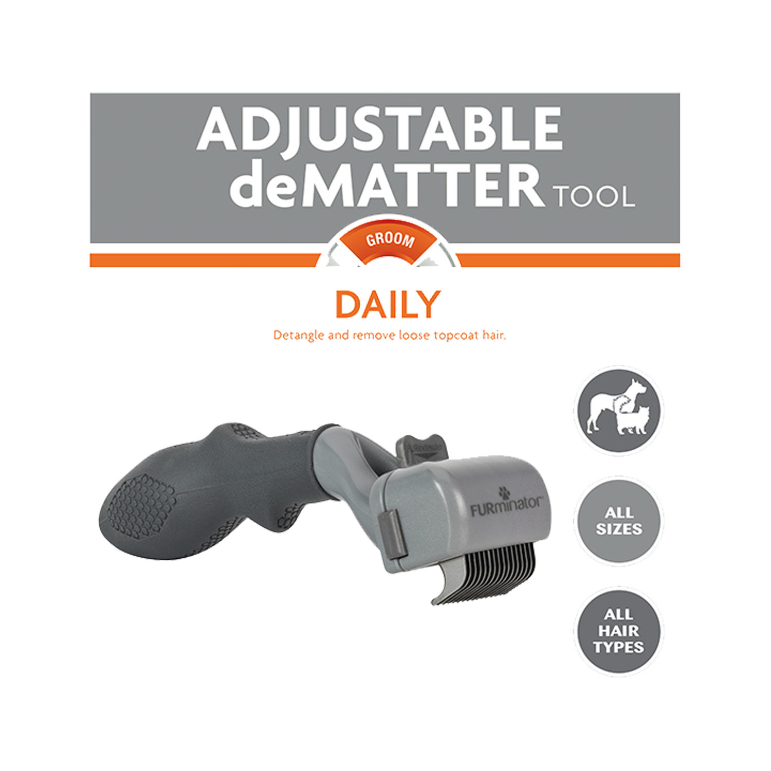 Furminator Adjustable Dematter Tool Furminator Adjustable Dematter Tool von FURminator