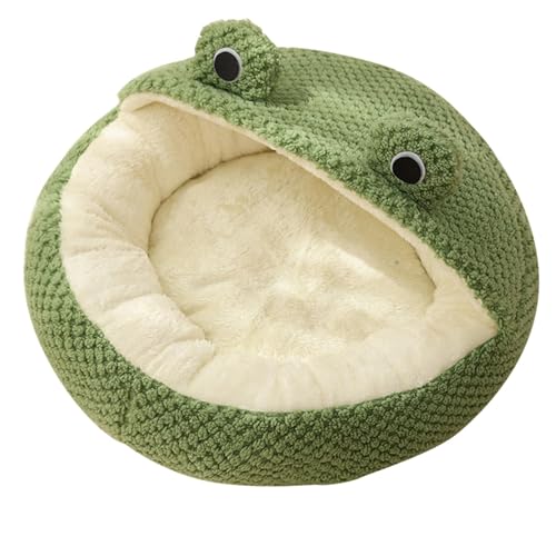 FUSHENGCHUANG Frosch Katzenbett Lange Plüsch Thermal von FUSHENGCHUANG