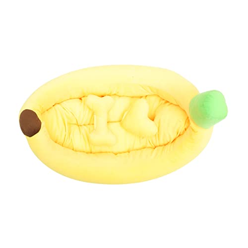 FUTUREORYY 1 Satz Cartoon Bananenhund dekorativ Nest Haustierzelt aus Fleece Hundematratze Katzenweich für drinnen katzenbett hundebett Hundezubehör Heimtierbedarf Stoff Gelb FUTUREORYY 1 Satz Cartoon Bananenhund dekorativ Nest Haustierzelt aus Fleece Hundematratze Katzenweich für drinnen katzenbett hundebett Hundezubehör Heimtierbedarf Stoff Gelb von FUTUREORYY