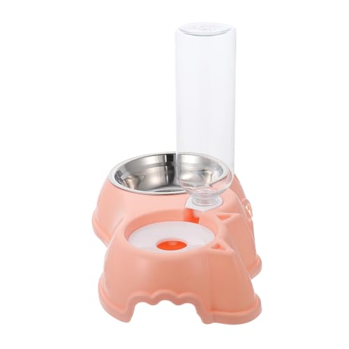 FUTUREORYY 1 Satz Dual Use Haustierfütterer Wasserspender Automatischer Futter und Wassernapf für Katzen rutschfest zu Reinigen für Tiergeschäfte von FUTUREORYY