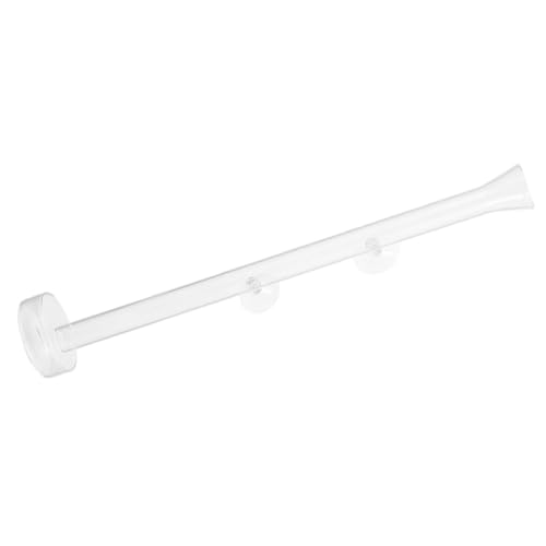 FUTUREORYY 1 Satz Futterrohr für Garnelen Transparentes Futterbehälter Installieren mit Saugnapf für Aquarien und Fischfütterung von FUTUREORYY