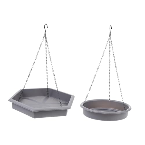 FUTUREORYY 1 Satz Hängender Vogelfutterspender und Trinkschale Teiliges für Kleine Futter und Wasserstation für Papageien Tauben und Graue Ausführung zu Reinigen und Nachzufüllen FUTUREORYY 1 Satz Hängender Vogelfutterspender und Trinkschale Teiliges für Kleine Futter und Wasserstation für Papageien Tauben und Graue Ausführung zu Reinigen und Nachzufüllen von FUTUREORYY