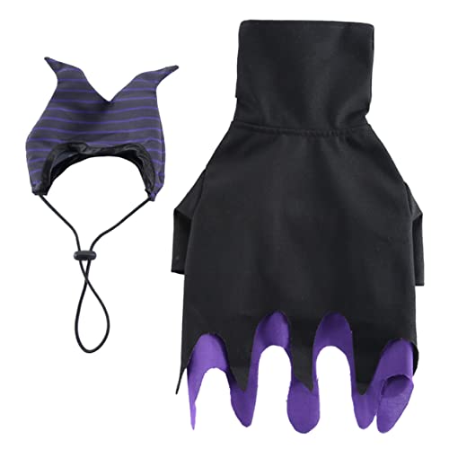 FUTUREORYY 1 Satz Halloween Kostüm für Lustiges Hexen Outfit mit Hut Accessoire für Haustier Cosplay und Fotoshootings Gemütliche und Wiederverwendbare Hundekleidung Partys und Feiertage FUTUREORYY 1 Satz Halloween Kostüm für Lustiges Hexen Outfit mit Hut Accessoire für Haustier Cosplay und Fotoshootings Gemütliche und Wiederverwendbare Hundekleidung Partys und Feiertage von FUTUREORYY