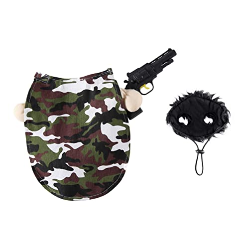FUTUREORYY 1 Satz Haustier Cosplay Kostüm für Halloween und Weihnachten Lustige Kleidung für Katzen Tragbarer Hoodie für Partys und Bequem für Outdoor Aktivitäten Kreative und Einzigartige FUTUREORYY 1 Satz Haustier Cosplay Kostüm für Halloween und Weihnachten Lustige Kleidung für Katzen Tragbarer Hoodie für Partys und Bequem für Outdoor Aktivitäten Kreative und Einzigartige von FUTUREORYY