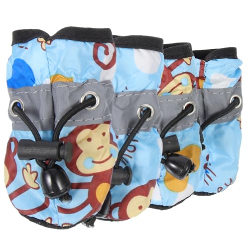 FUTUREORYY 1 Satz Hundeschuhe für rutschfeste Atmungsaktive Pfotenschützer Sportschuhe für Kleine und Mittelgroße für Strand FUTUREORYY 1 Satz Hundeschuhe für rutschfeste Atmungsaktive Pfotenschützer Sportschuhe für Kleine und Mittelgroße für Strand von FUTUREORYY