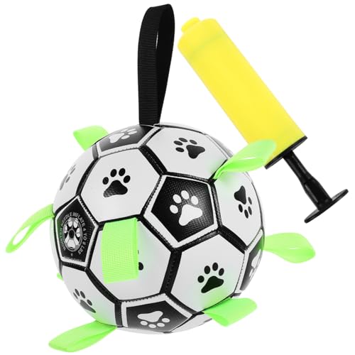 FUTUREORYY 1 Satz Interaktives Fußballspielzeug für Welpen Kauspielzeug für Langlebig und Unterhaltsam Kleine und Mittelgroße Bringt und Beschäftigung FUTUREORYY 1 Satz Interaktives Fußballspielzeug für Welpen Kauspielzeug für Langlebig und Unterhaltsam Kleine und Mittelgroße Bringt und Beschäftigung von FUTUREORYY